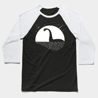 Loch Ness Monster Nessie Baseball T-Shirt